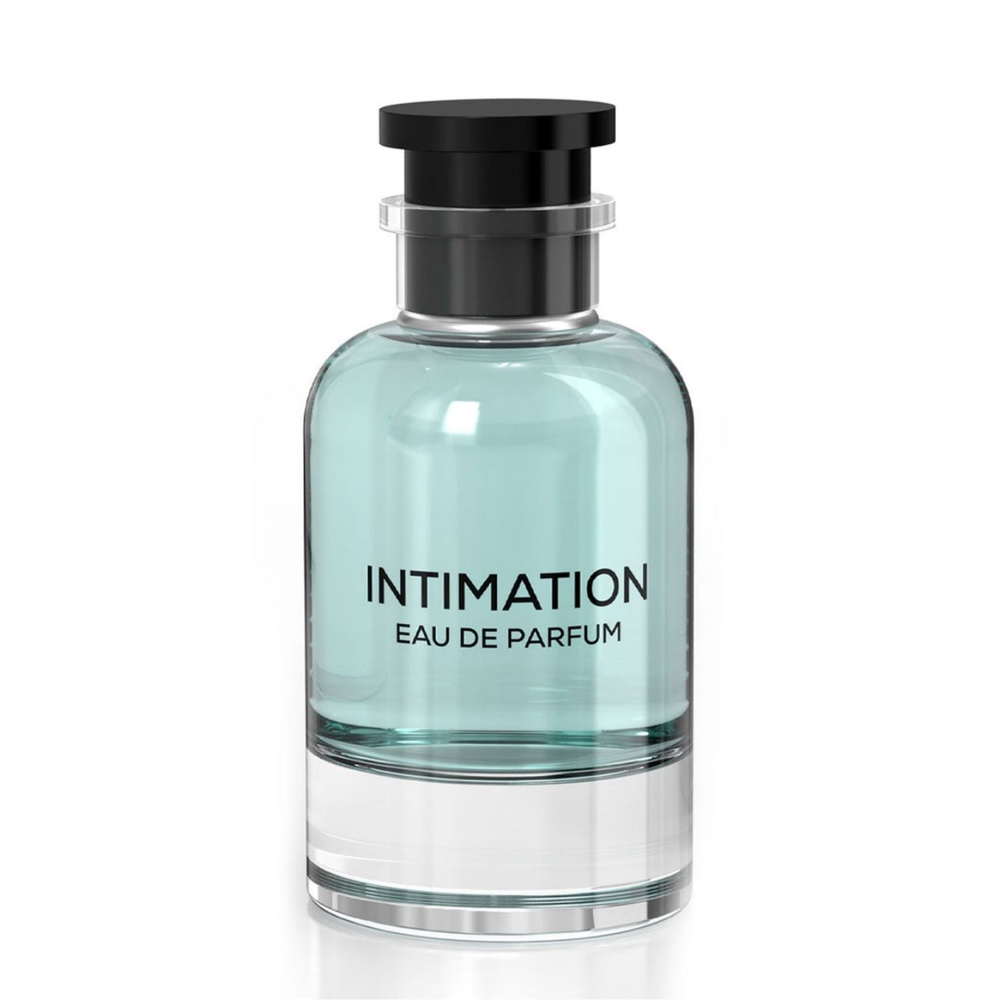 Bottle only of Emper Intimation 100 ml Eau de Parfum (no packaging)
