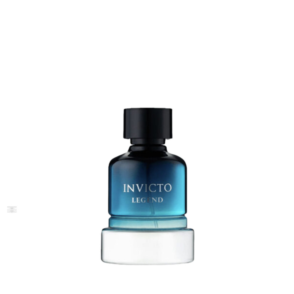 Bottle only of Fragrance World Invicto Legend 100 ml Eau de Parfum (no packaging)