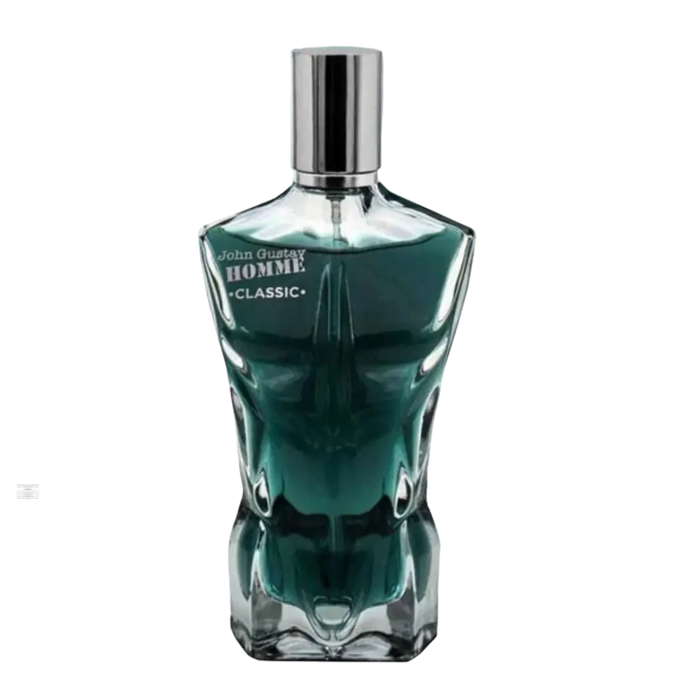 Bottle only of Fragrance World John Gustav Homme Classic 100 ml Eau de Parfum (no packaging)