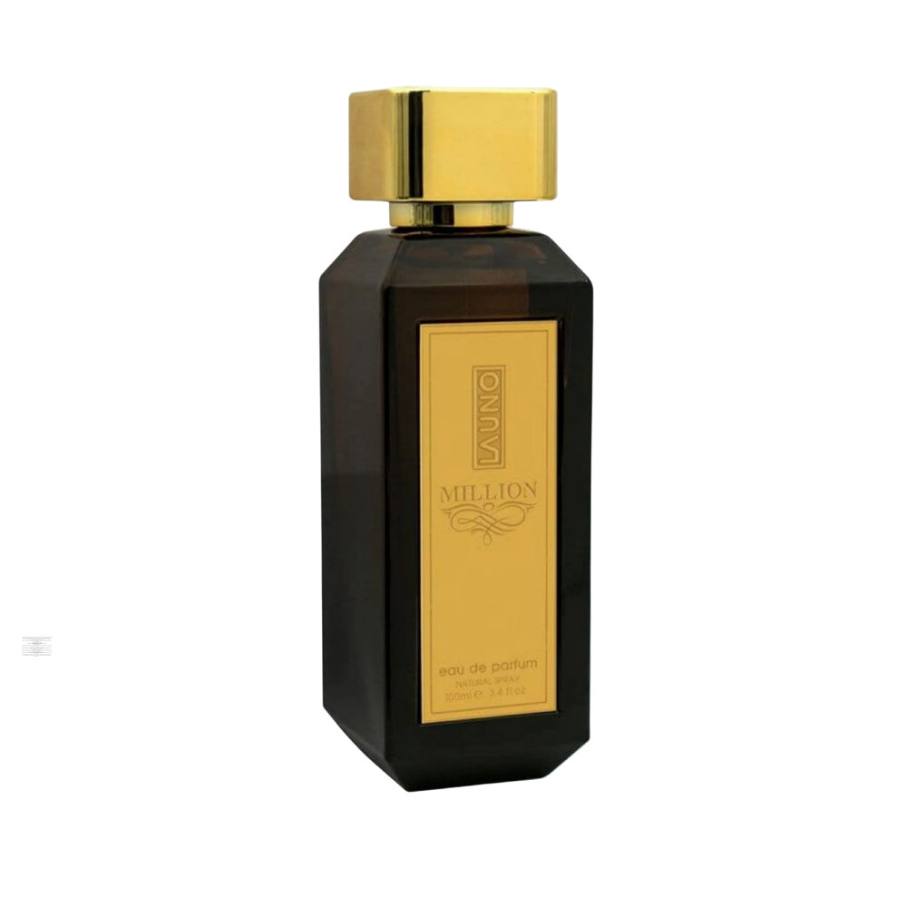 Bottle only of Fragrance World Launo Million 100 ml Eau de Parfum (no packaging)