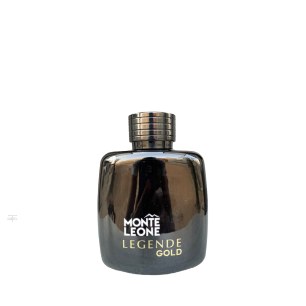 Bottle only of Fragrance World Monte Leone Legende Gold 100 ml Eau de Parfum (no packaging)