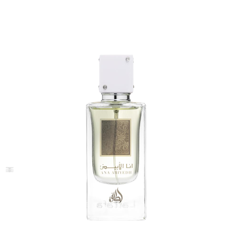 Bottle only of Lattafa Ana Abiyedh 60 ml Eau de Parfum