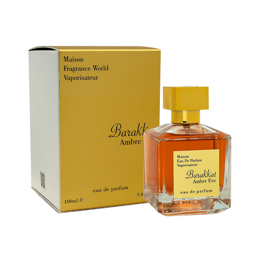 Fragrance World Barakkat Amber Eve Eau De Parfum - 100ml