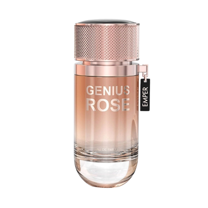 Bottle only of Emper Genius Rose 100 ml Eau de Parfum (no packaging)