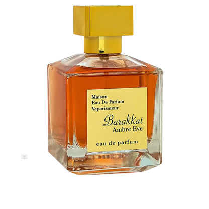 Bottle only of Fragrance World Barakkat Amber Eve 100 ml Eau de Parfum (no packaging)