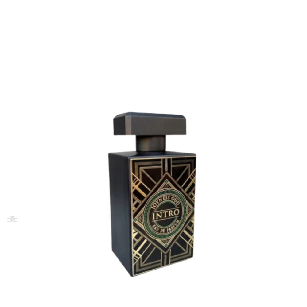 Bottle only of Fragrance World Intro Joyness Oud 80 ml Eau de Parfum (no packaging)