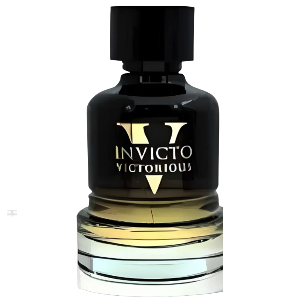 Bottle only of Fragrance World Invicto Victorious 100 ml Eau de Parfum (no packaging)